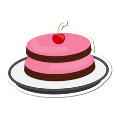 Pancake days sticker