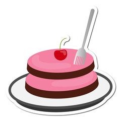 Pancake days sticker