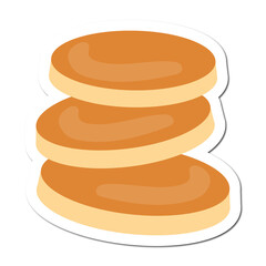 Pancake days sticker