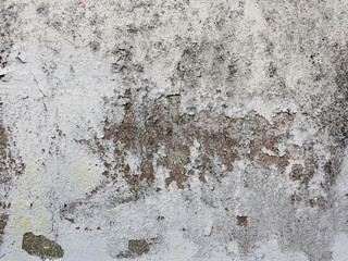 concrete wall with peeled paint texture background