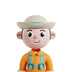 farmer 3d avatar