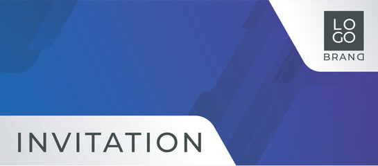 Invitation card template. Modern corporate design set. Abstract wavy lines pattern in premium violet. Creative stripe vector collection for business background, upcoming professional events