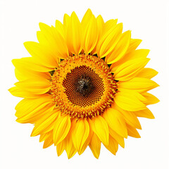 Fototapeta premium Bright yellow sunflower