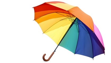 Illustration of isolated an umbrella on white background
