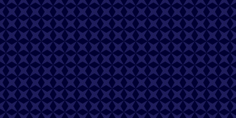 Abstract Dark Blue geometric seamless pattern Repeating background Retro Geometric motif Fabric design Textile swatch Dress man shirt fashion. Wrap allover print. Basic pattern. Dark pattern Classic