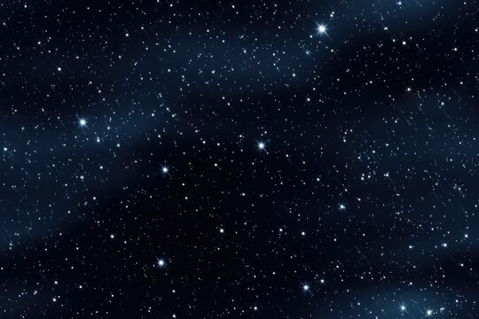 night sky, seamless cosmos pattern