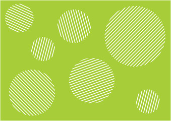 丸をモチーフにしたシンプルな背景デザイン