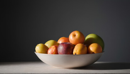 Portrait-date-fruits-on-the-bowl-with-light-exposure