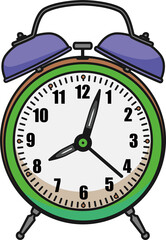 目覚まし時計（Alarm Clock）(PNG)