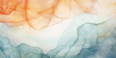 Watercolor background with old paper, marble, stone texture. Suitable for cards, flyers, and posters. Watercolor banner with stucco, wall, brushstrokes, and splashes. Template for design.