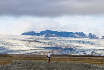 Gletscher-Trail: Ein Lauf am Rande der ewigen K&auml;lte