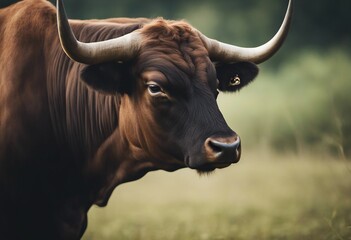 A Bull portrait wildlife photography