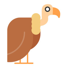 Vulture icon vector image. Can be used for In The Wild.