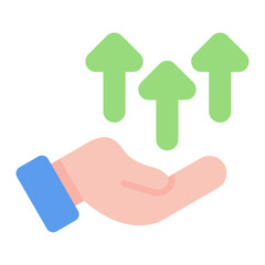 Productivity icon vector image. Can be used for Business Management.