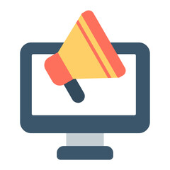 Promotion icon vector image. Can be used for Business Management.