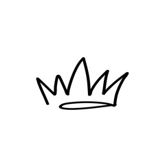 Crown doodle 