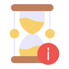 Deadline icon vector image. Can be used for Business Management.