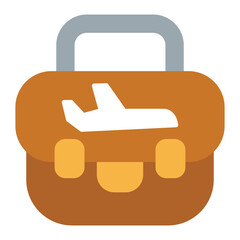 Business Travel icon vector image. Can be used for Business Management.