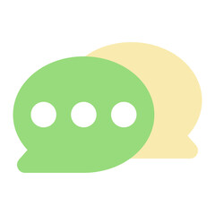 Chat icon vector image. Can be used for Web Store.