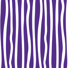 Purple seamless pattern with white wavy lines