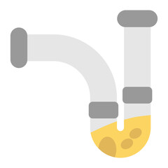 Unclogging icon vector image. Can be used for Plumbing.