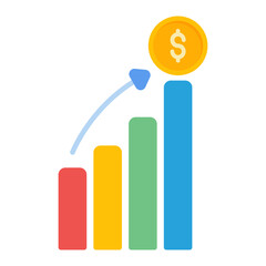 Lien icon vector image. Can be used for Finance.