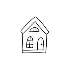 Hand drawn house 