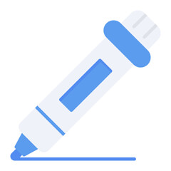 Marker icon vector image. Can be used for Creativity.