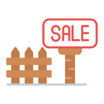 Yard Sale icon vector image. Can be used for Auction House.