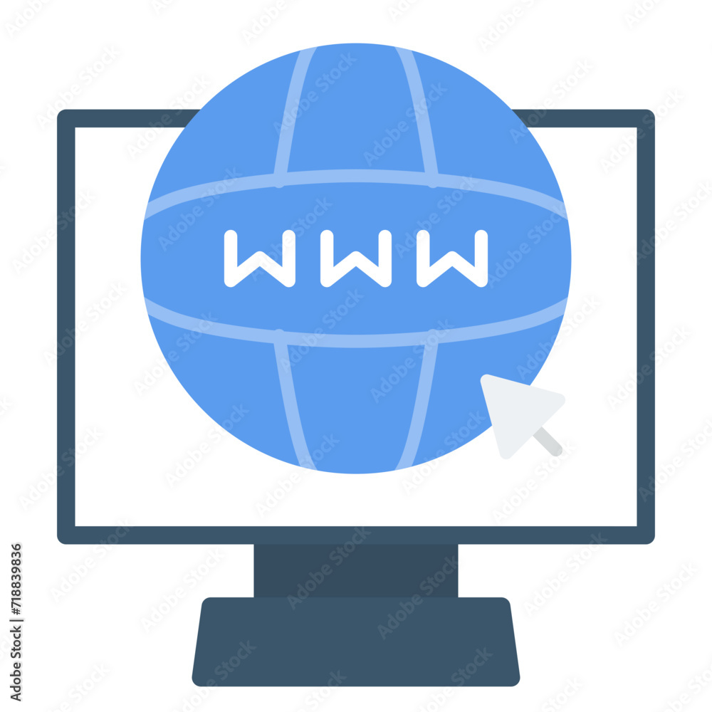 Poster web site icon vector image. can be used for new media.