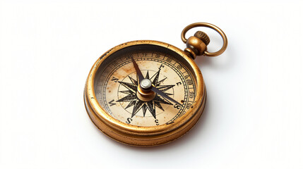 Gold compass