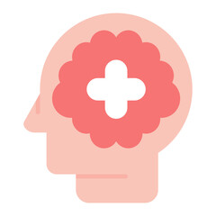Mental Toughness icon vector image. Can be used for Hockey.