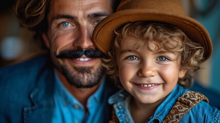 Beard and Hat Trendsetters Generative AI