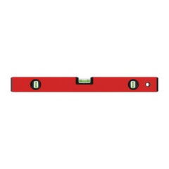 Spirit Level Red PNG