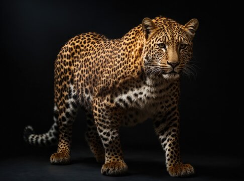 leopard Grace on Display