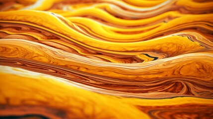 Ochre tones of quantum vibration, energetic vibrations create abstract patterns, dynamic nature of quantum technology