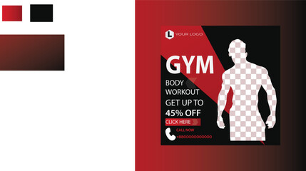 illustration of a person holding a banner