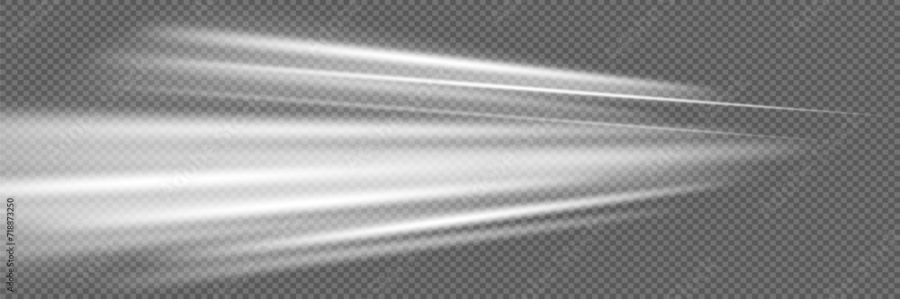 Wall mural modern abstract high speed light glare effect. futuristic technology of dynamic movement and speed.