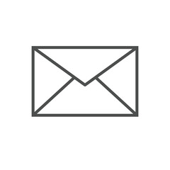 Mail icon. email icon vector. E-mail icon. Envelope illustration