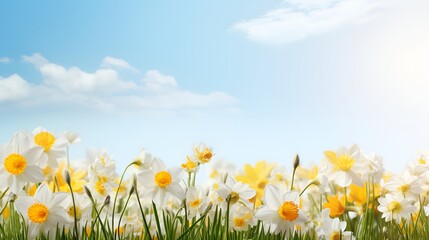 Spring depicted in stock photography with copy space , Spring, stock photography, copy space