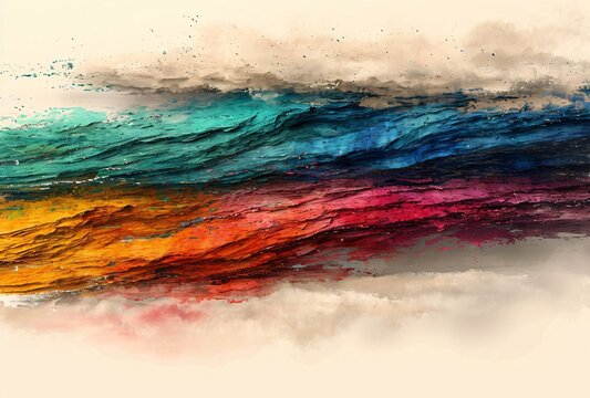 Colorful Waves of Creativity: A Monthly Celebration of Artistic Expression Generative AI