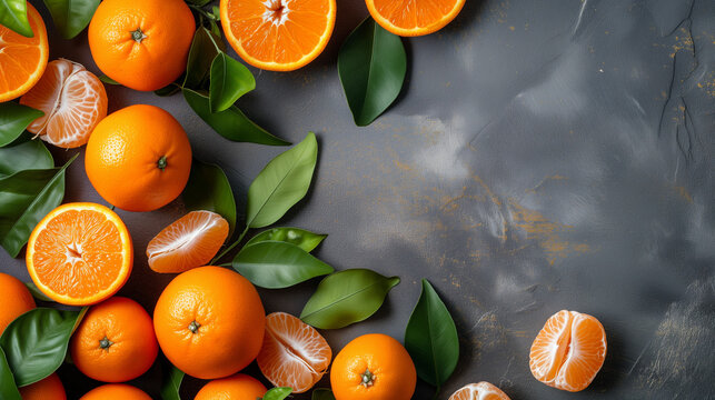 angerines and oranges, vibrant citrus delights, bring a burst of freshness and symbolize luck and abundance, making them perfect additions to festive celebrations