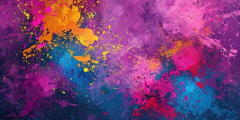 Abstract composition, design, painting, paint strokes, waves, template, background.