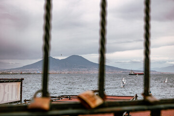 Visit Napoli city, in Italy, traveling in Europe.