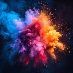 Colorful Explosion of Pride: LGBTQ+ Pride Month Celebration Generative AI