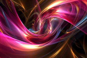 Graphic abstract pink  fractal background