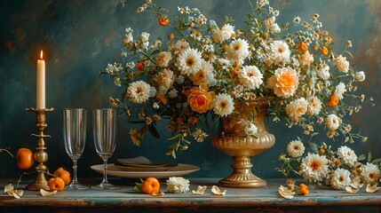 Floral Fusion: A Blend of Spring and Summer Trends Generative AI