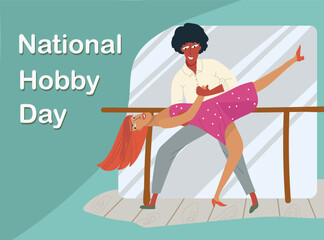National Hobby Day. Vector illustration.  - Powered by Adobe