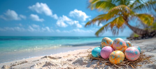 Bunny Bling: Pink Sunglasses and Easter Bunny Generative AI
