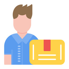 Product Owner icon vector image. Can be used for Agile.